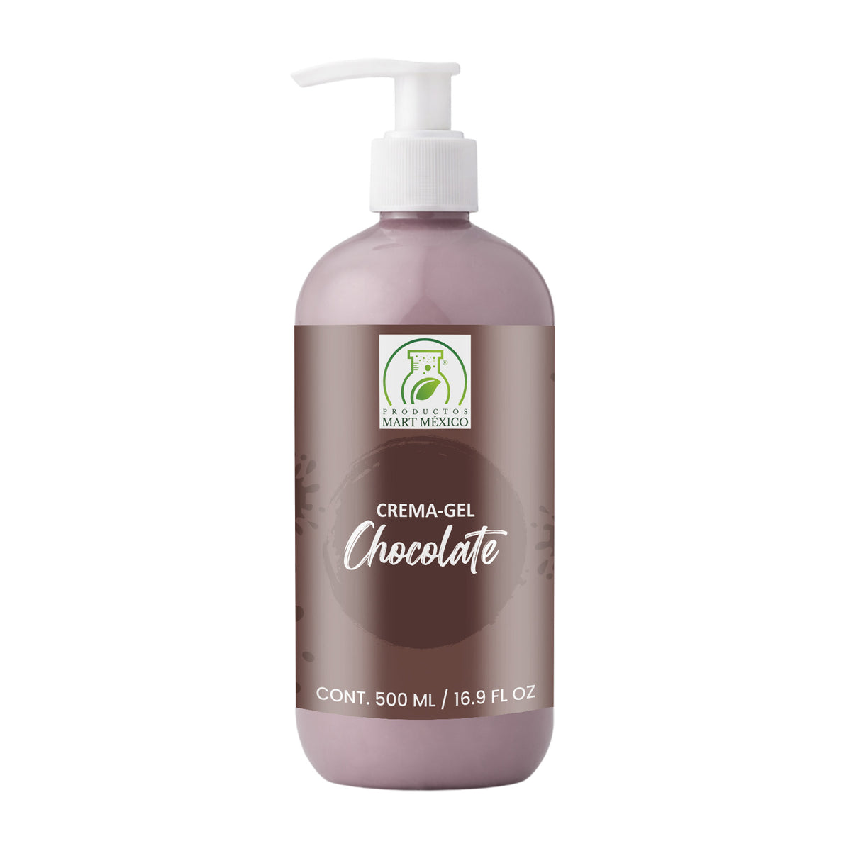 Crema gel facial y corporal chocolate nutritiva 500 ml