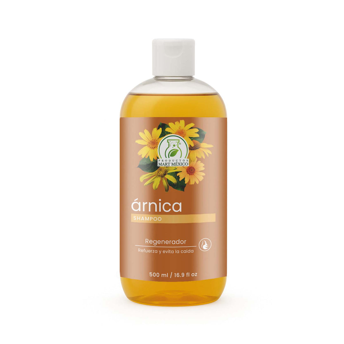 Shampoo de extracto de árnica