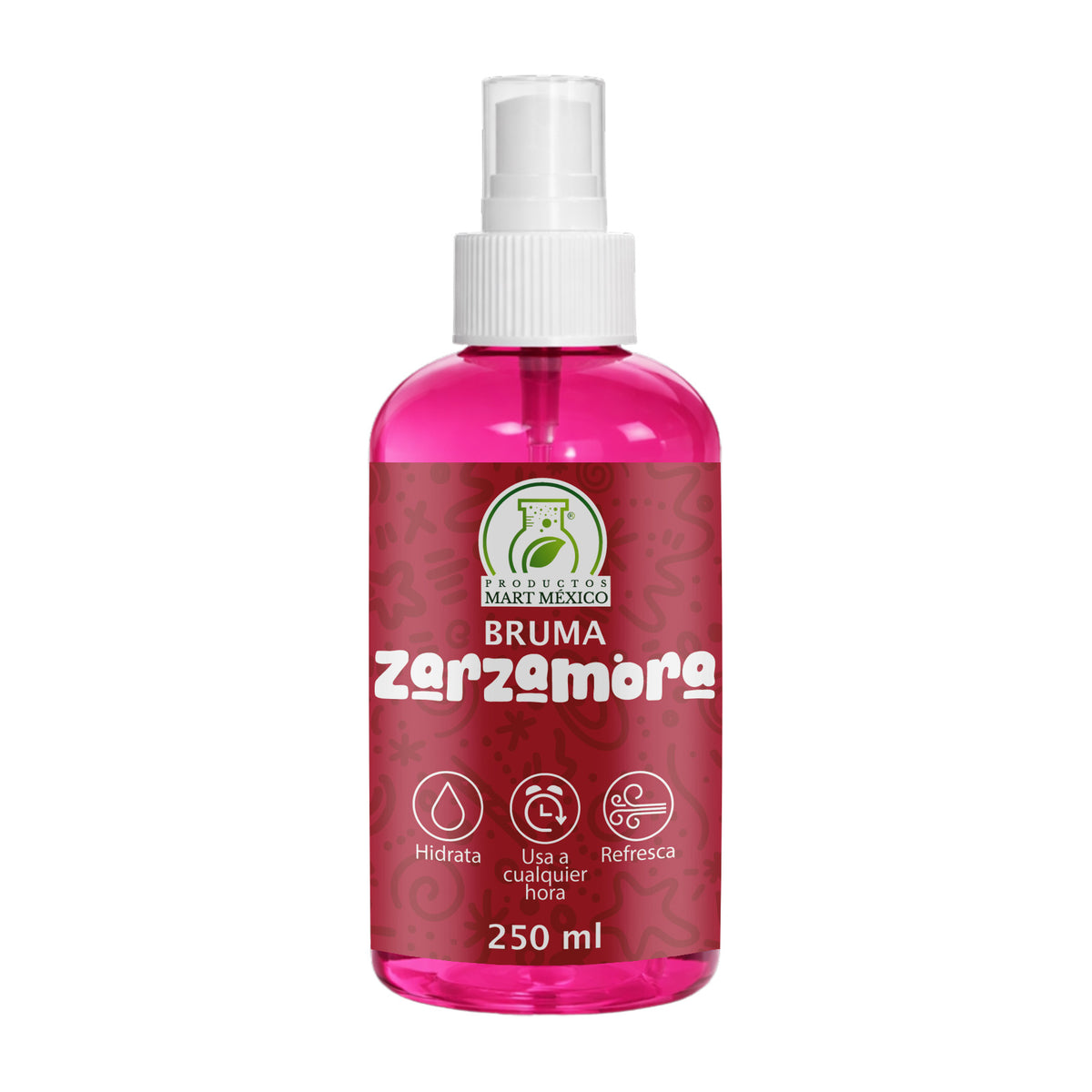 Bruma facial zarzamora hidratante y suavizante 250 ml