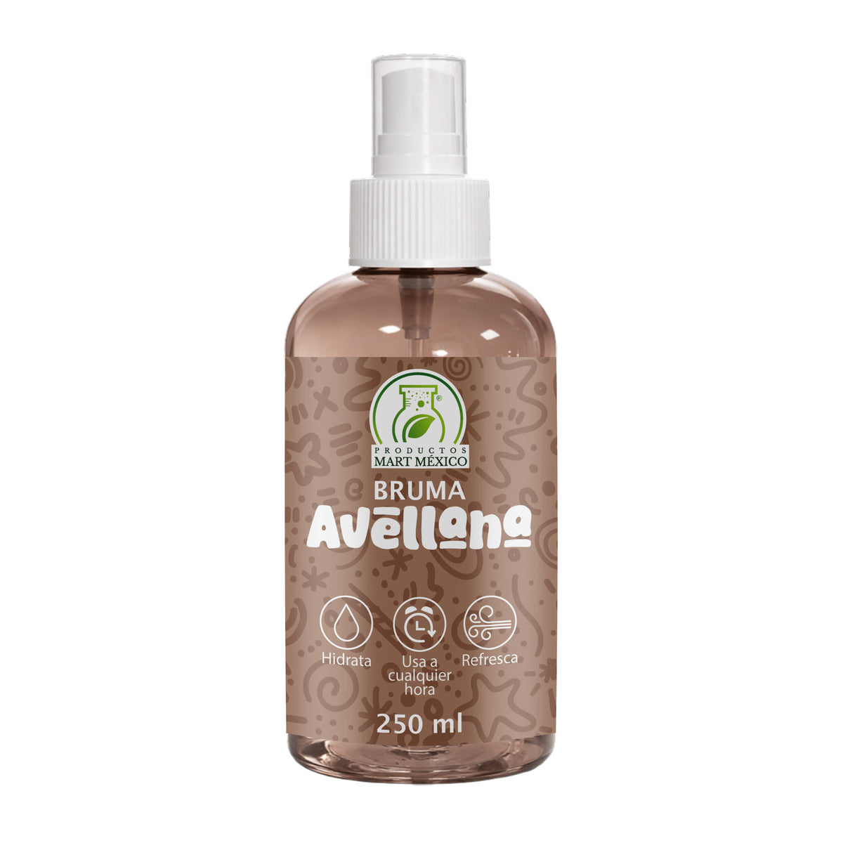 Bruma facial avellana nutre, revitaliza e hidrata 250 ml