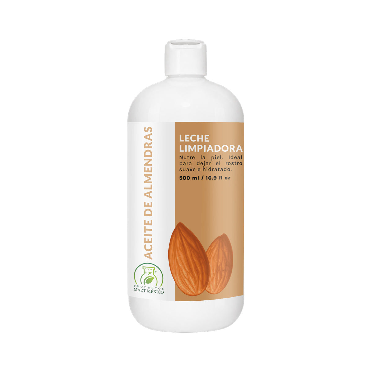 Leche desmaquillante aceite de almendras