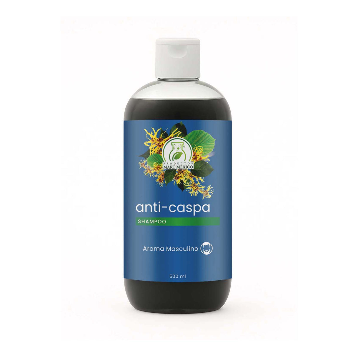 Shampoo anticaspa para hombre limpieza profunda