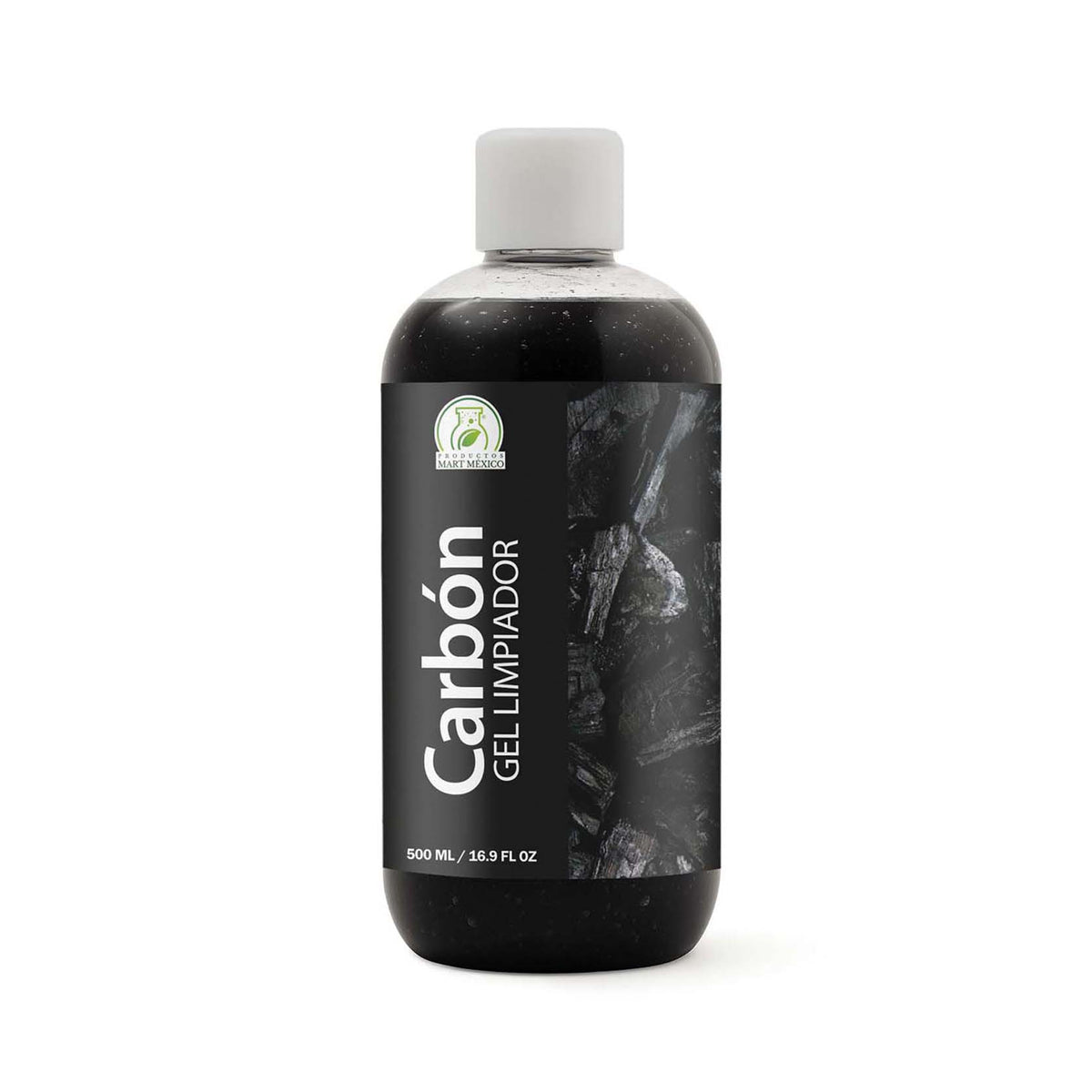 Gel limpiador de carbón activado purificante