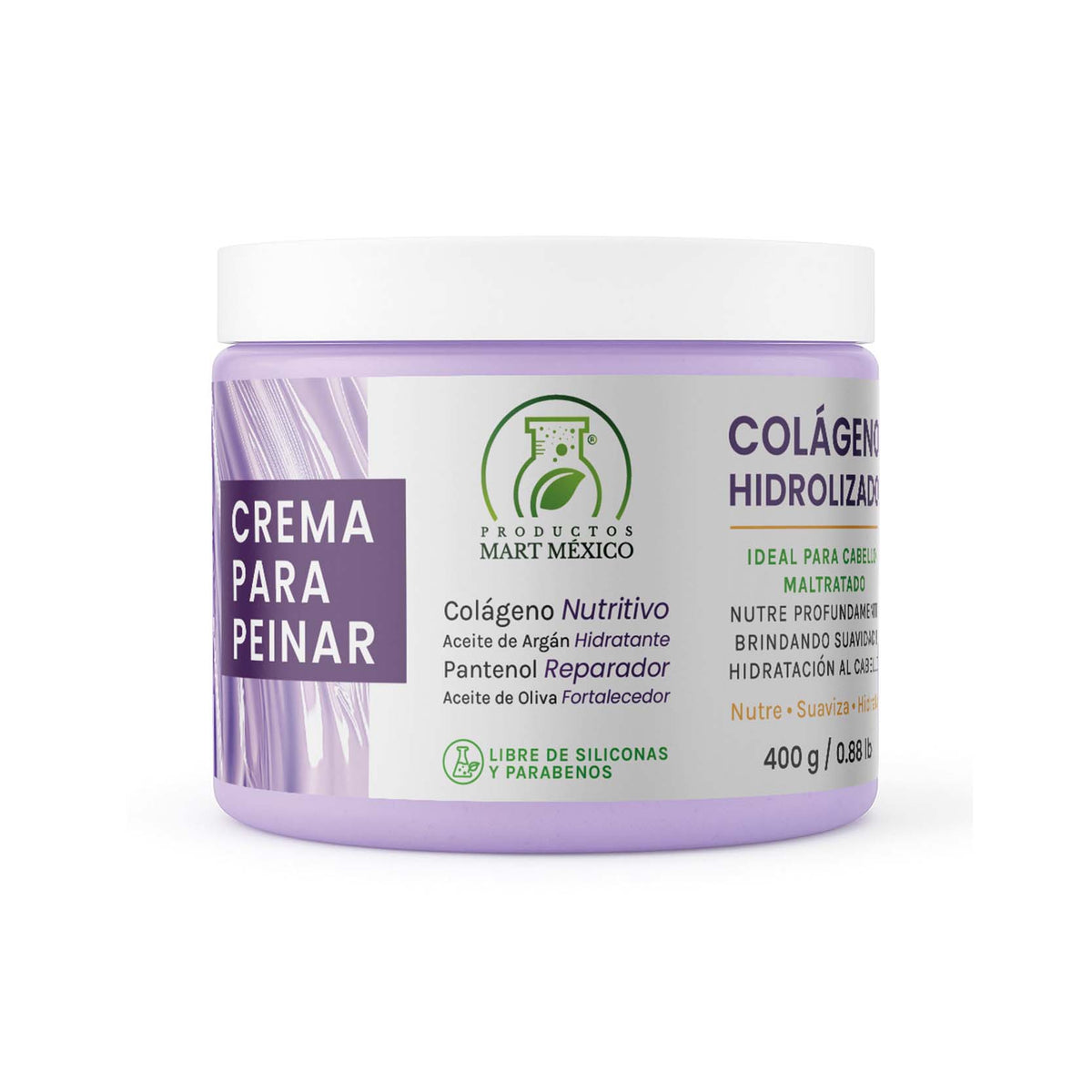 Colágeno hidrolizado capilar reparador