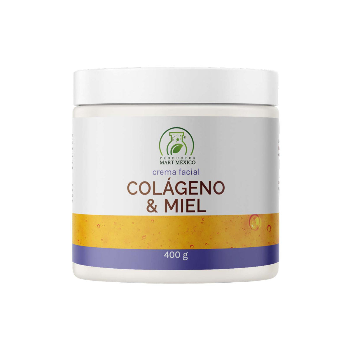 Crema de colágeno con miel antiedad