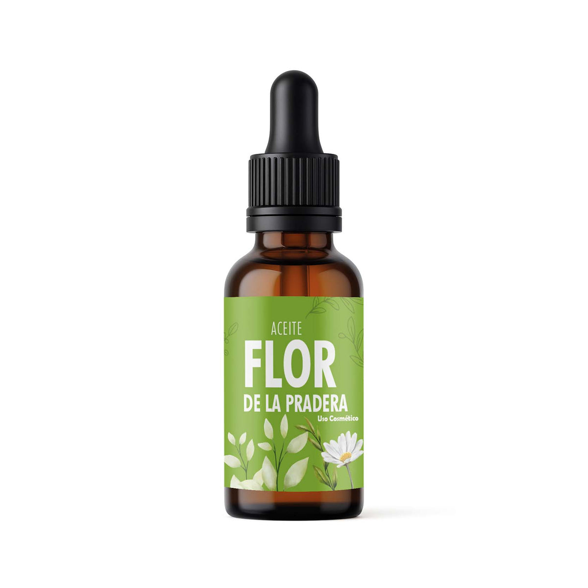 Aceite cosmético de flor de la pradera