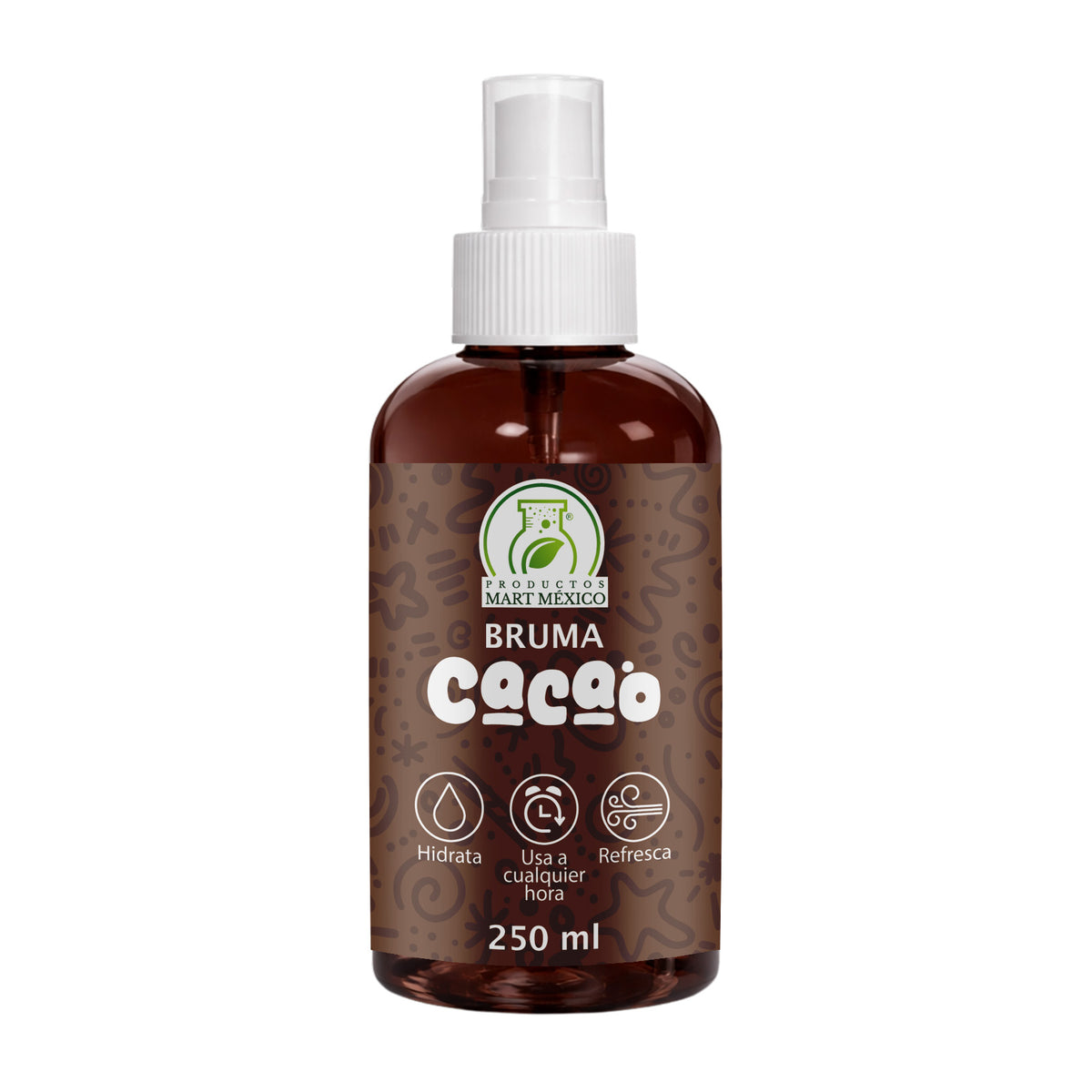 Bruma facial cacao antioxidante y revitalización 250 ml