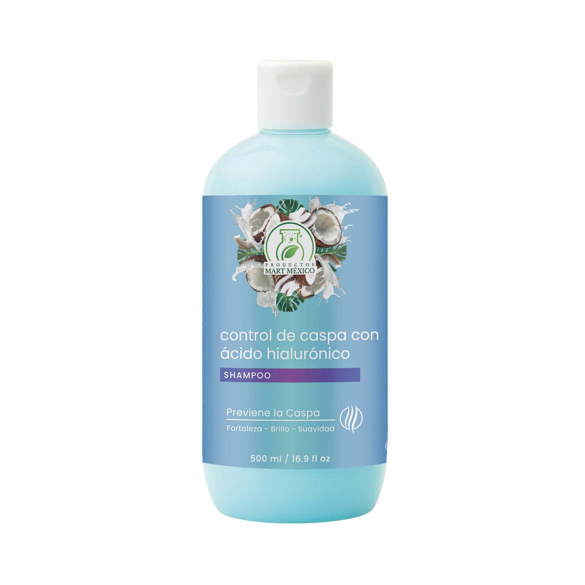 Shampoo capilar control caspa con ácido hialurónico
