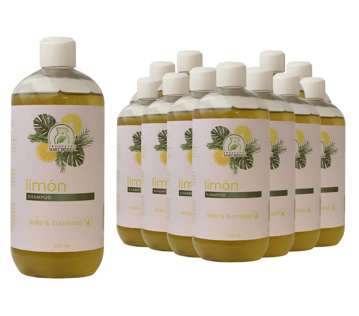 Shampoo capilar de limón anticaída