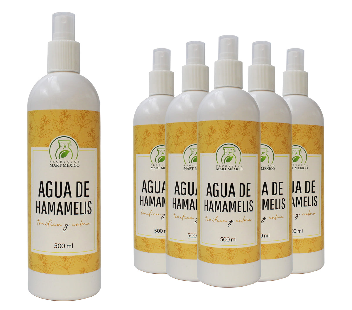 Agua facial de hamamelis