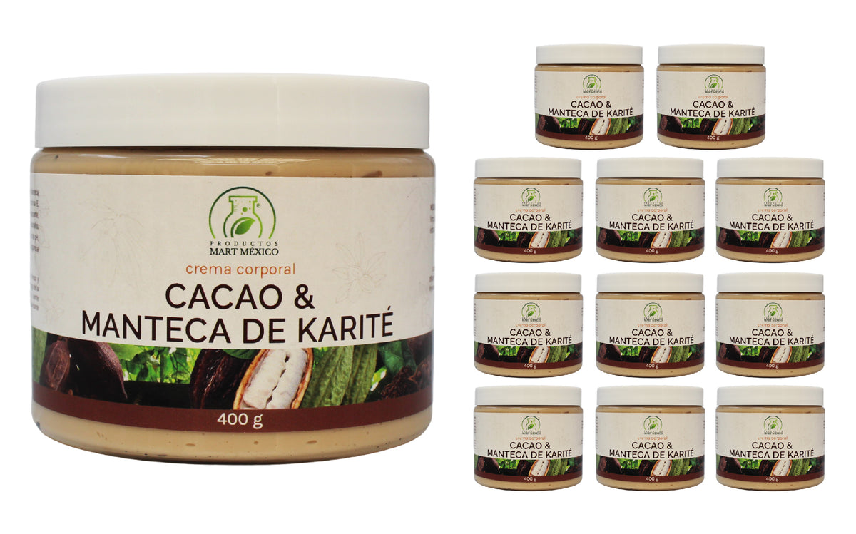 Crema de cacao y manteca de karité antiarrugas