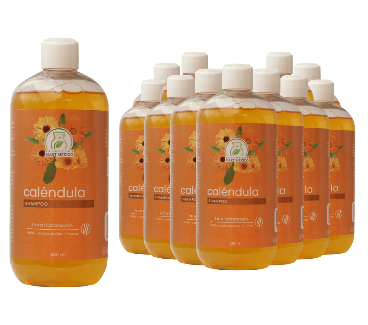 Shampoo capilar caléndula