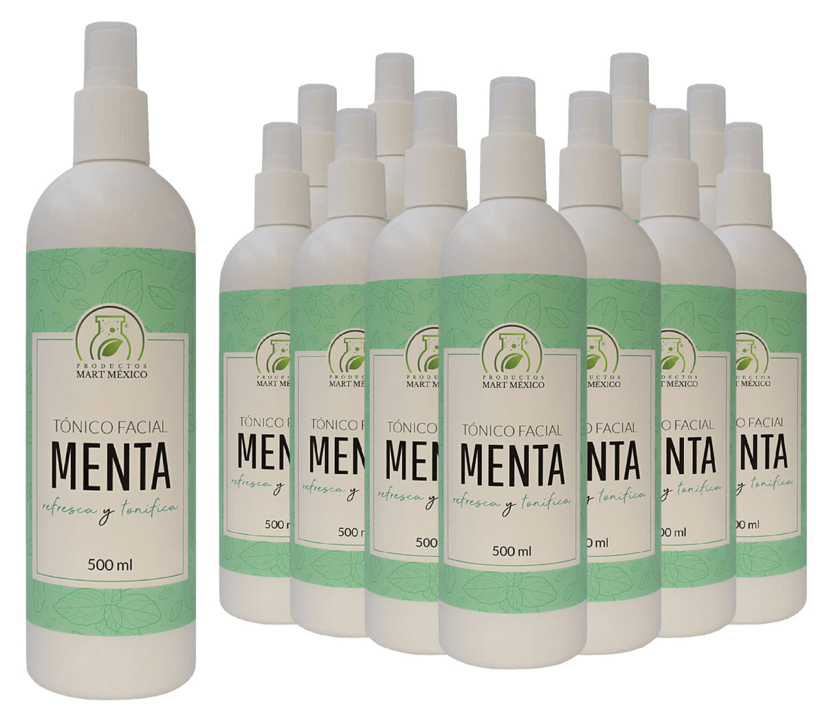 Tónico facial hidratante de menta