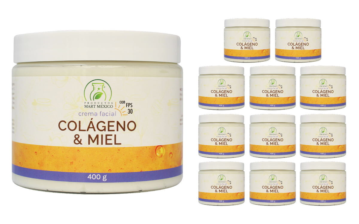 Crema de colágeno con miel FPS 30