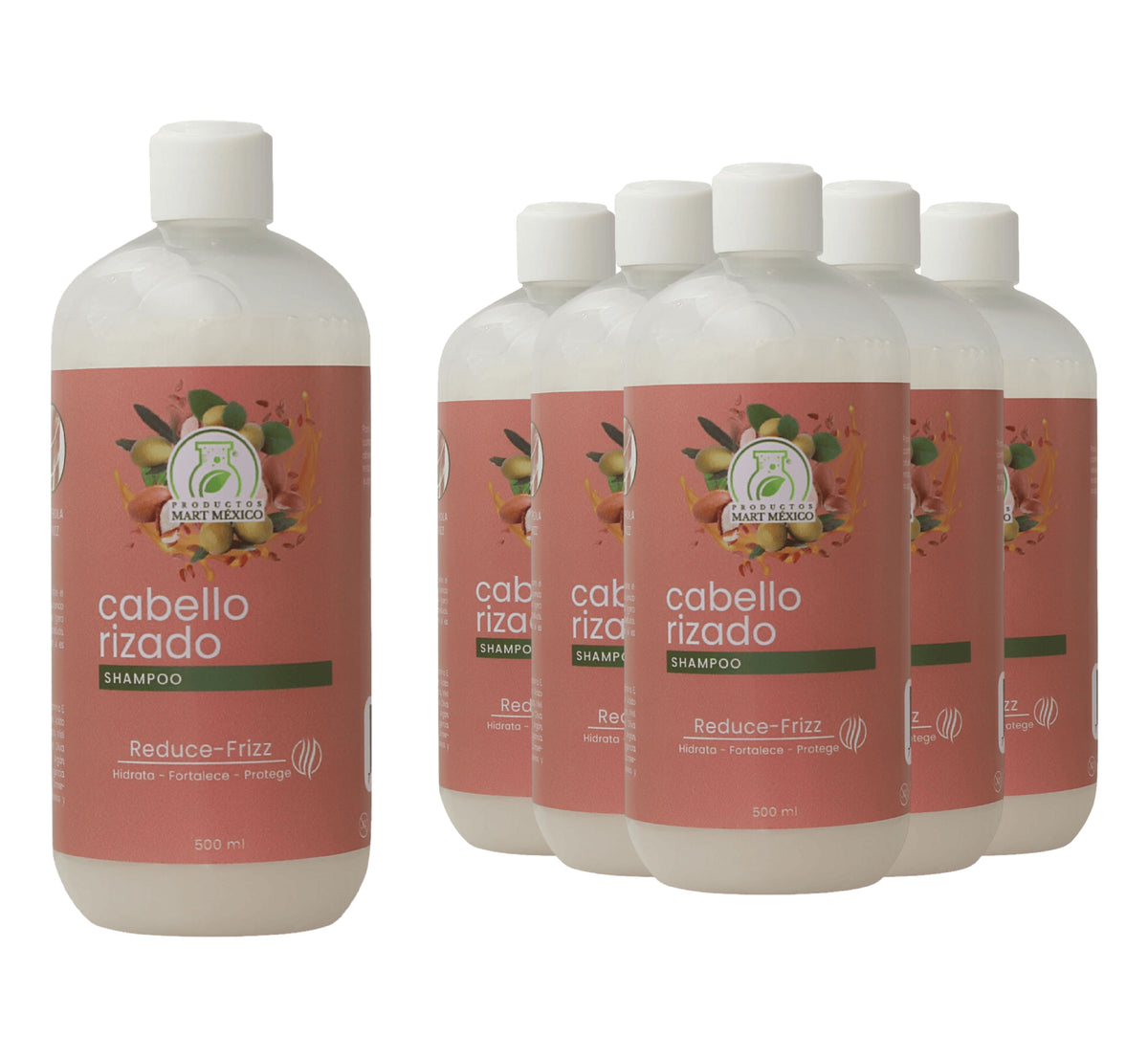 Shampoo cabello rizado reduce frizz