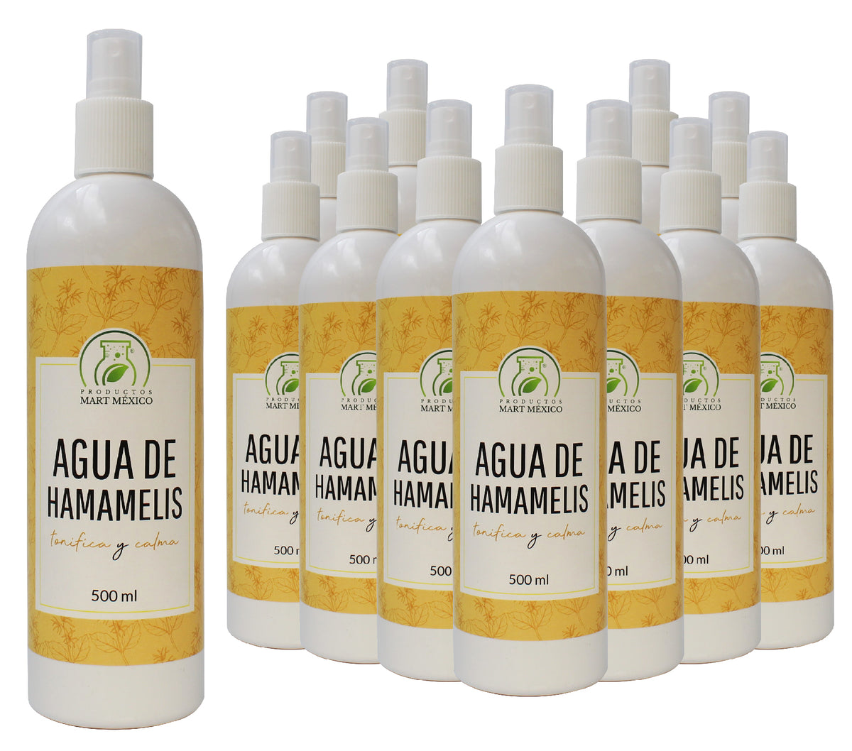 Agua facial de hamamelis