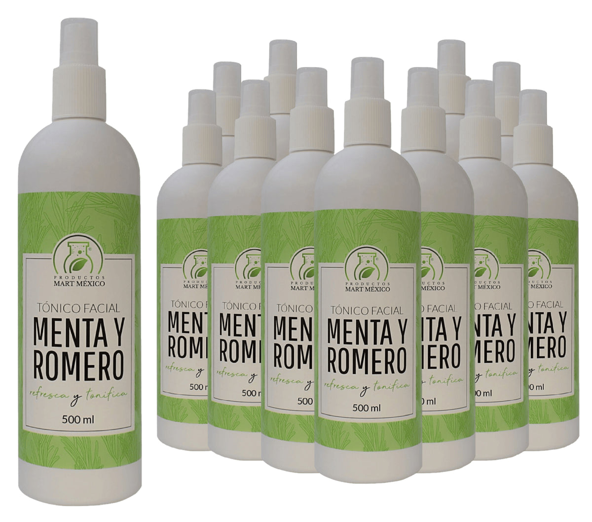 Tónico facial de romero con menta