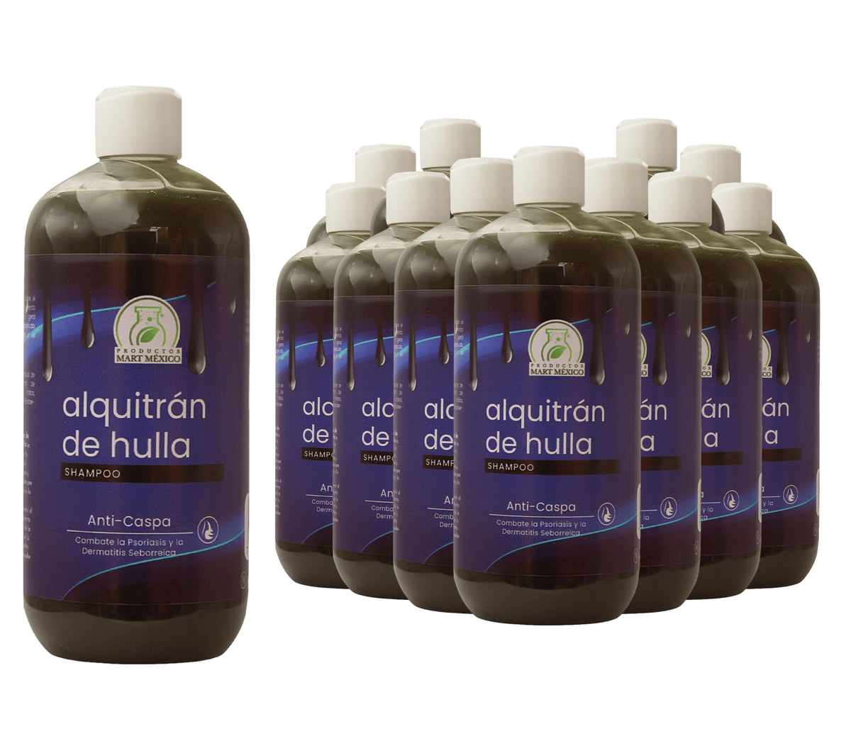 Shampoo capilar de alquitrán