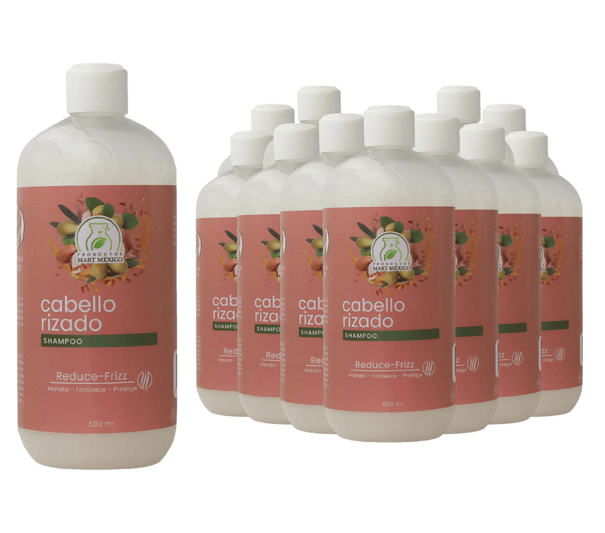 Shampoo cabello rizado reduce frizz