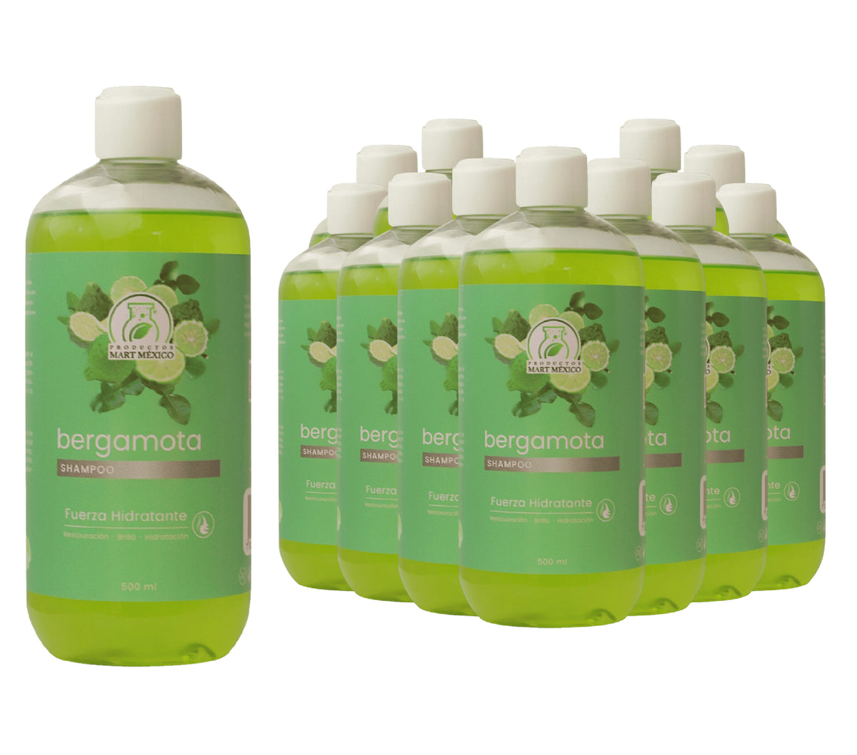 Shampoo capilar de bergamota anticaída