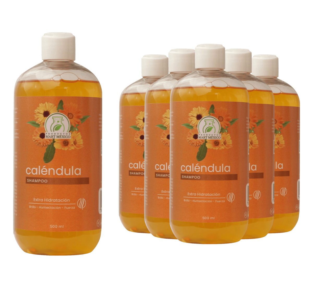 Shampoo capilar caléndula