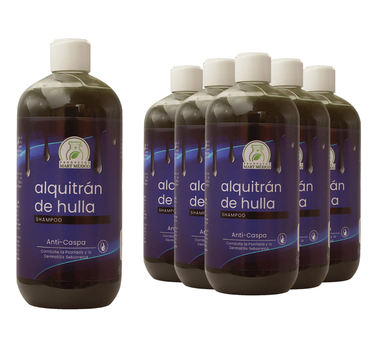 Shampoo capilar de alquitrán