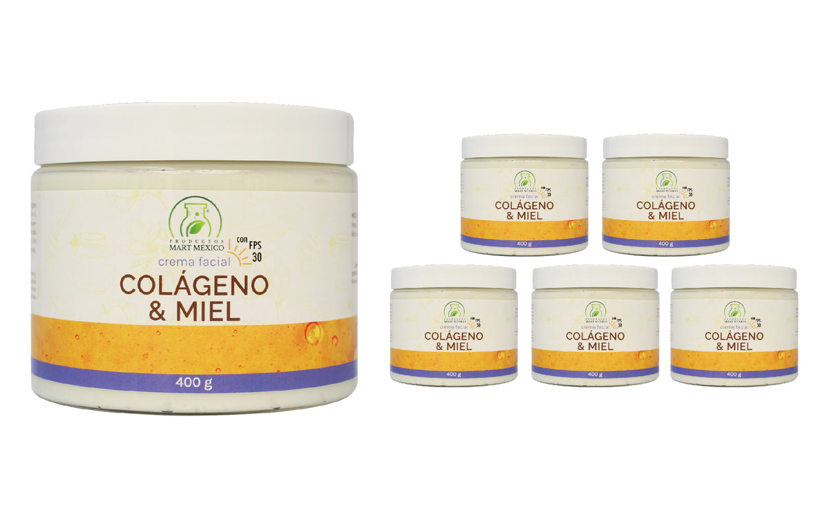 Crema de colágeno con miel FPS 30