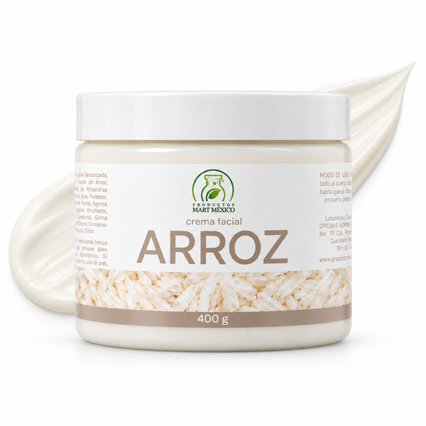 Crema corporal y facial arroz cuidado antimanchas