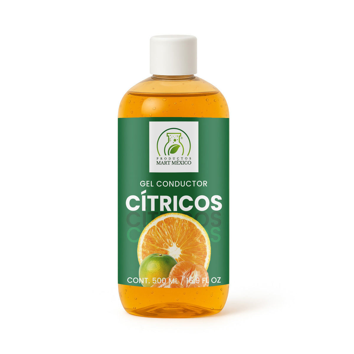 Gel conductor de cítricos aparatología
