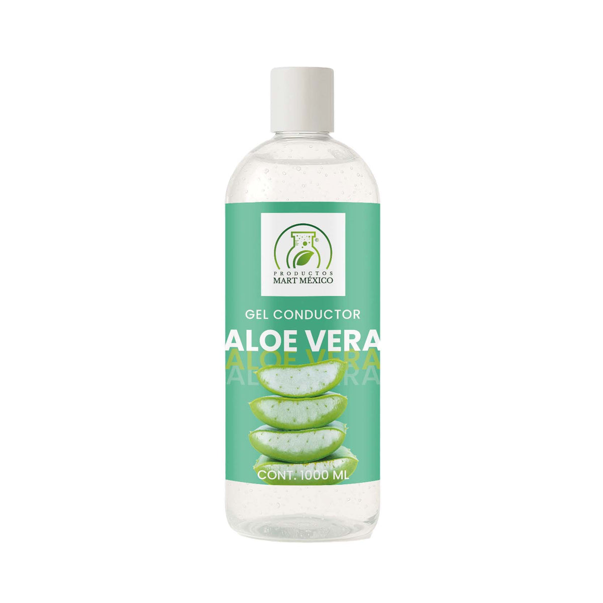 Gel conductor con aloe vera para aparatología