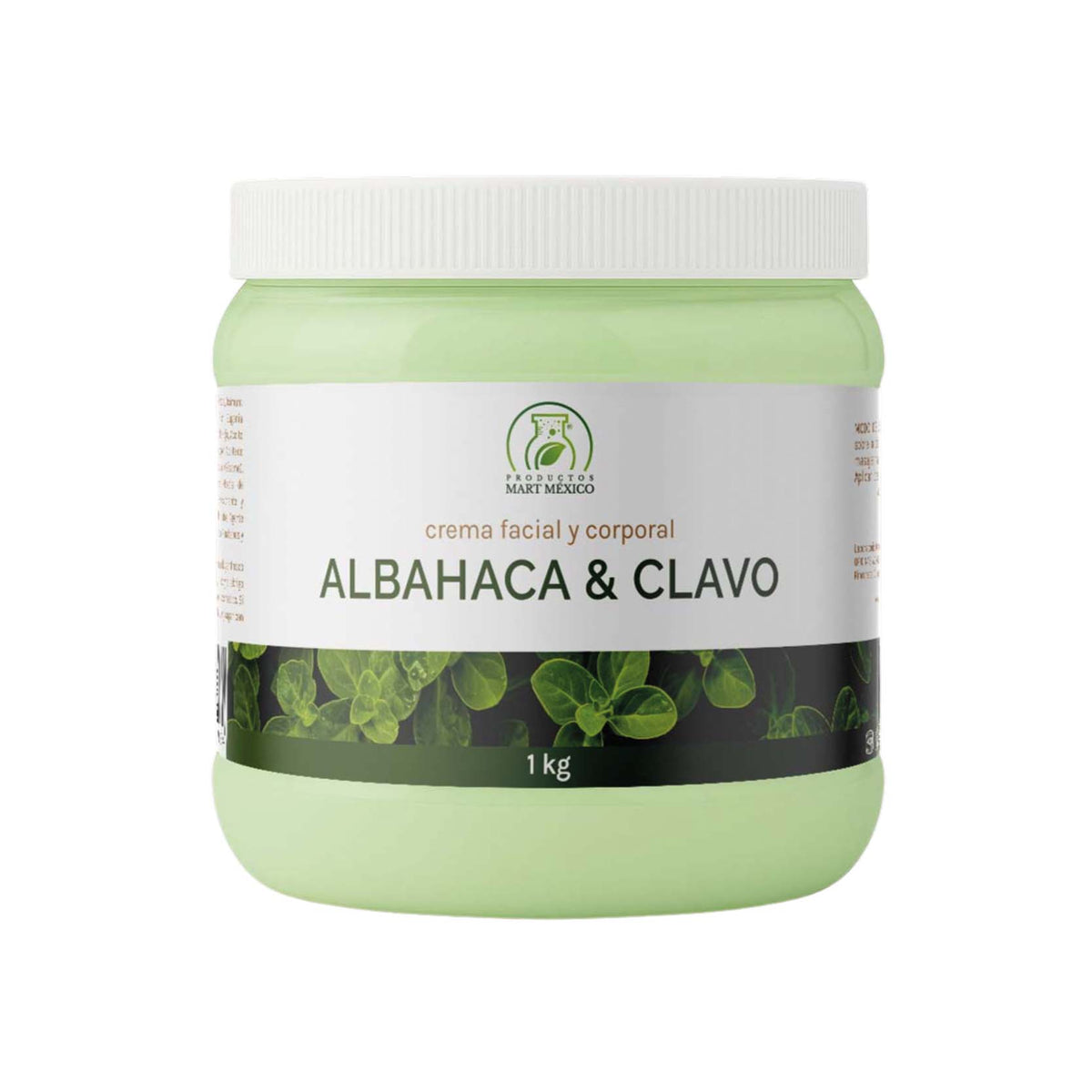 Crema albahaca y clavo corporal