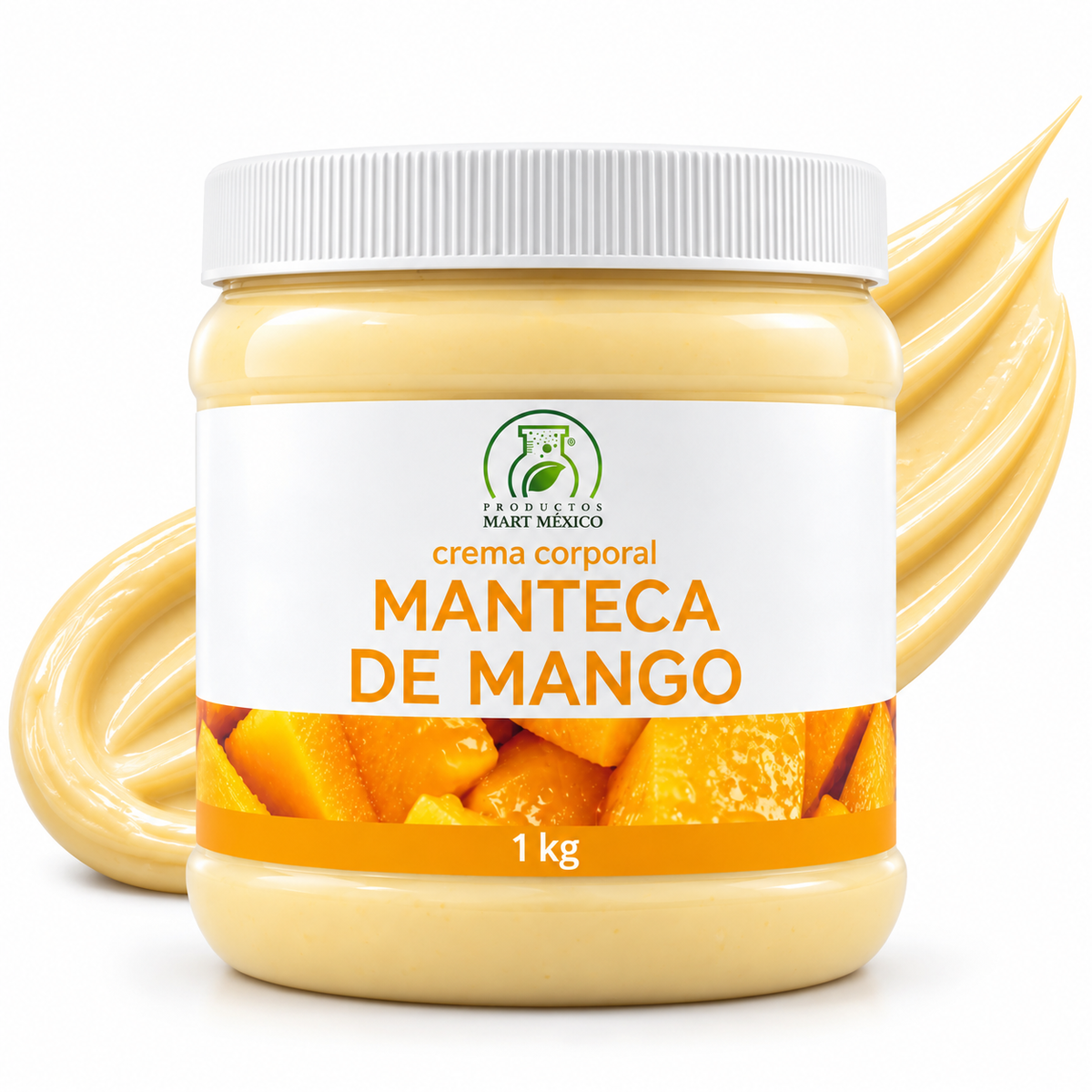 Crema corporal y facial manteca de mango nutrición