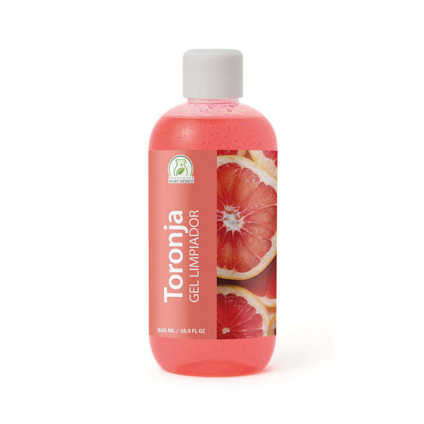 Gel limpiador de toronja ilumina