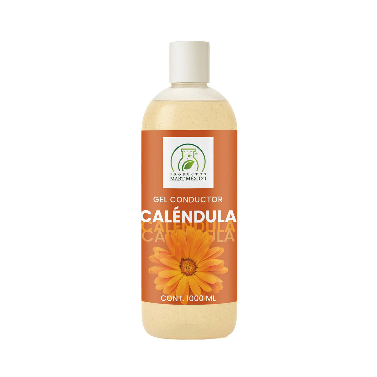 Gel conductor de caléndula aparatología