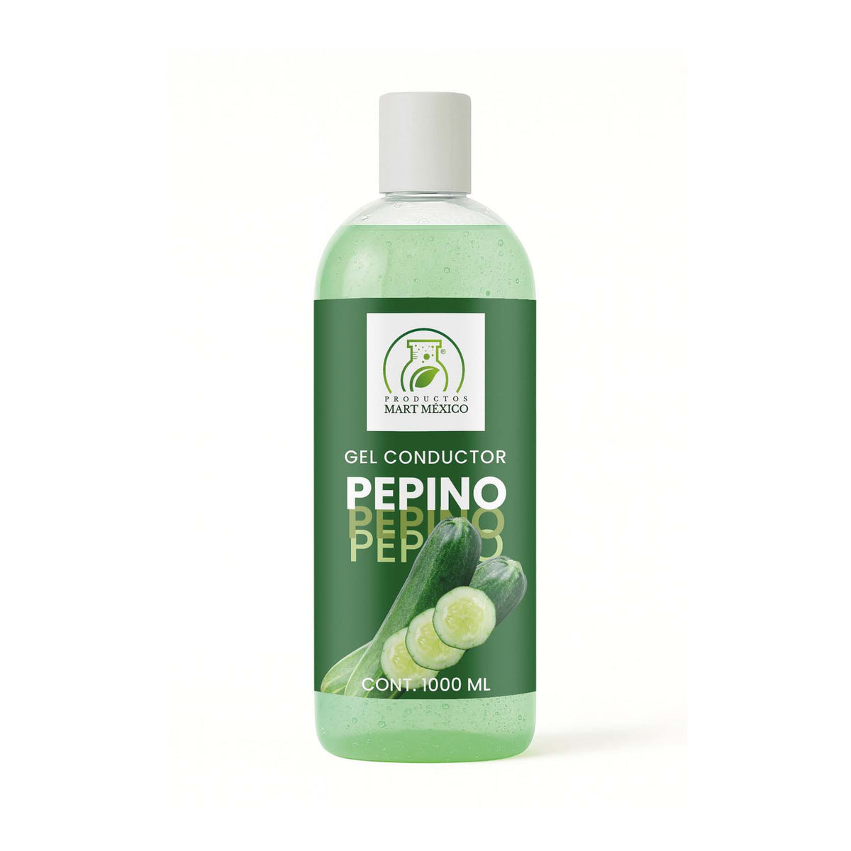 Gel conductor de pepino aparatología