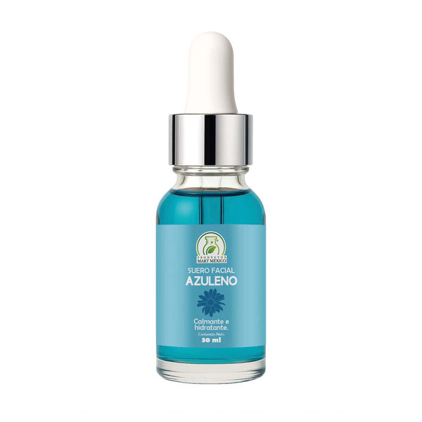 Suero facial de azuleno reafirmante