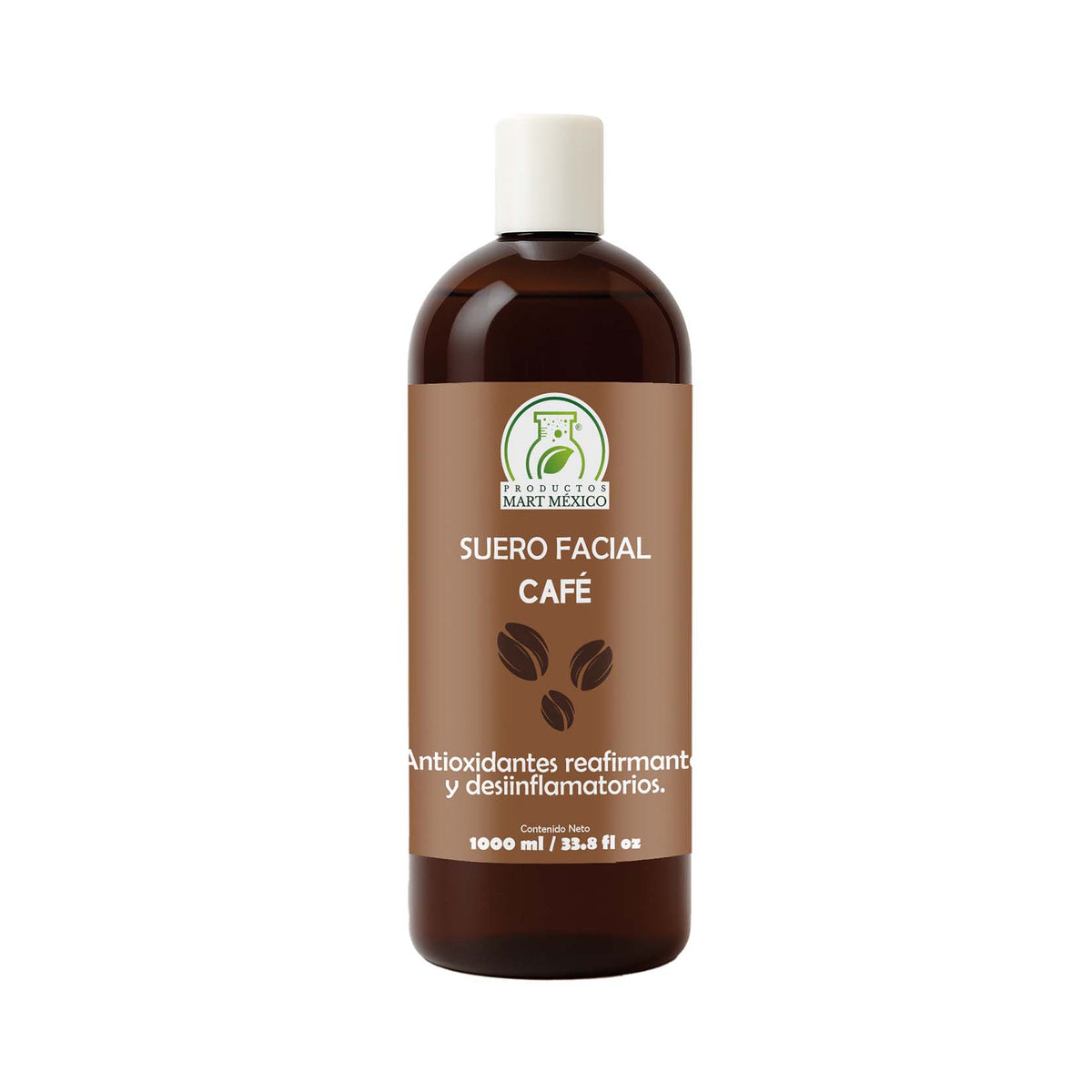 Suero facial de café antiinflamatorio