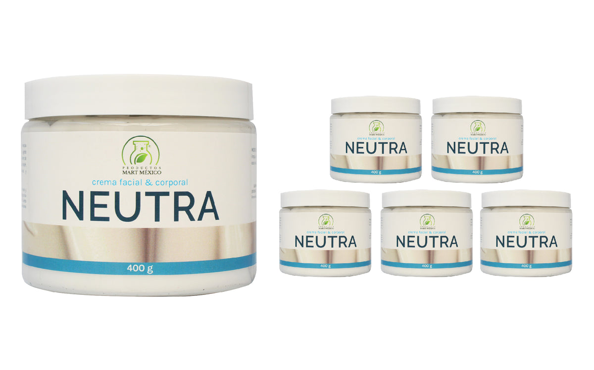 Crema neutra sin aroma corporal y facial