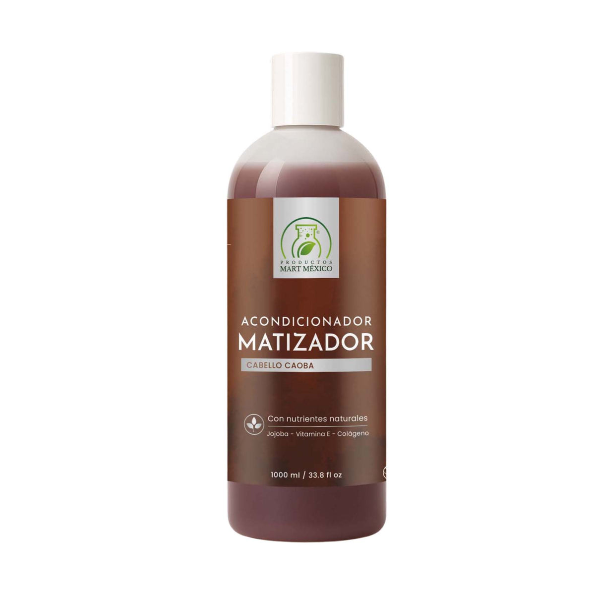 Acondicionador para cabello caoba color intenso