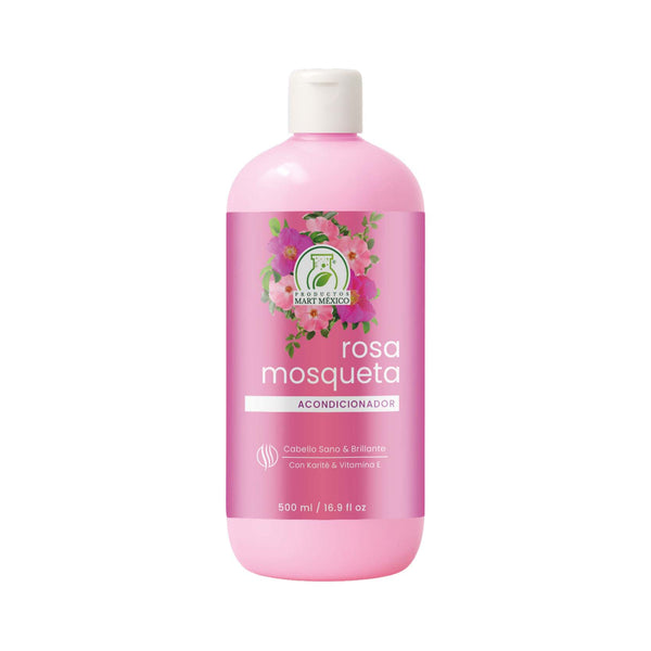 Acondicionador rosa mosqueta para cabello dañado