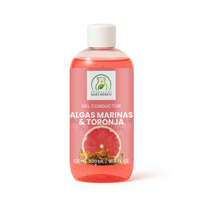 Gel conductor de algas y toronja aparatología antioxidante