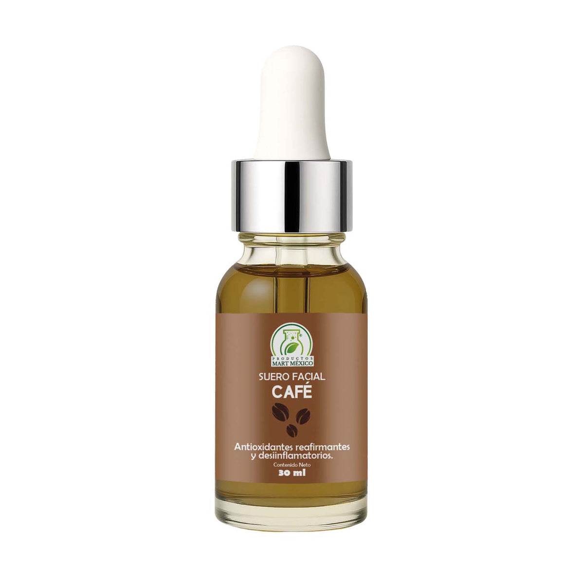 Suero facial de café antiinflamatorio