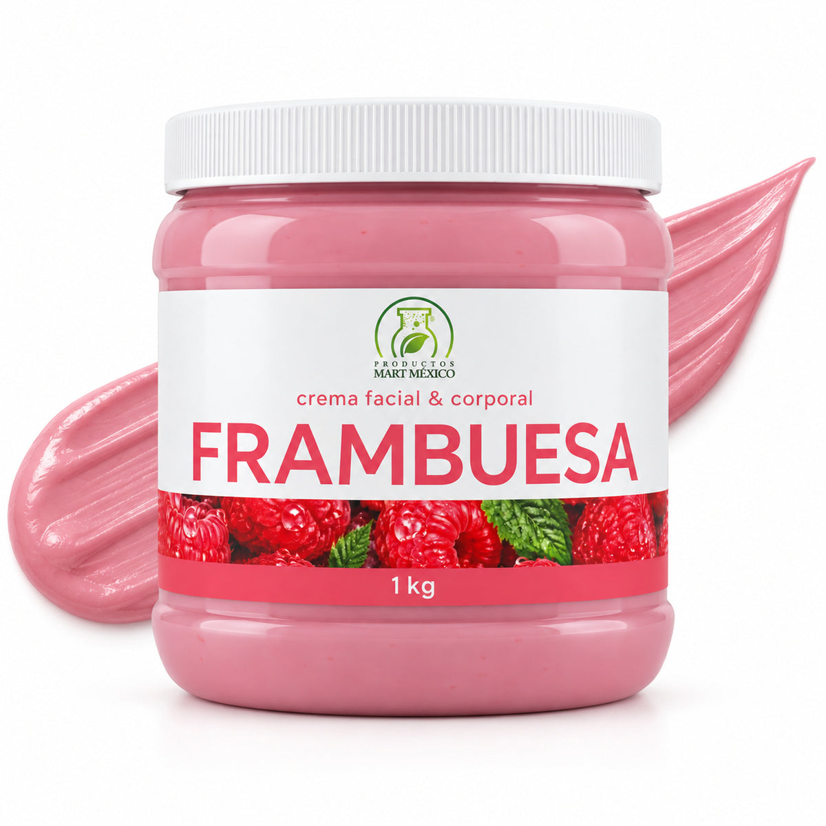 Crema facial y corporal frambuesa revitaliza tu piel