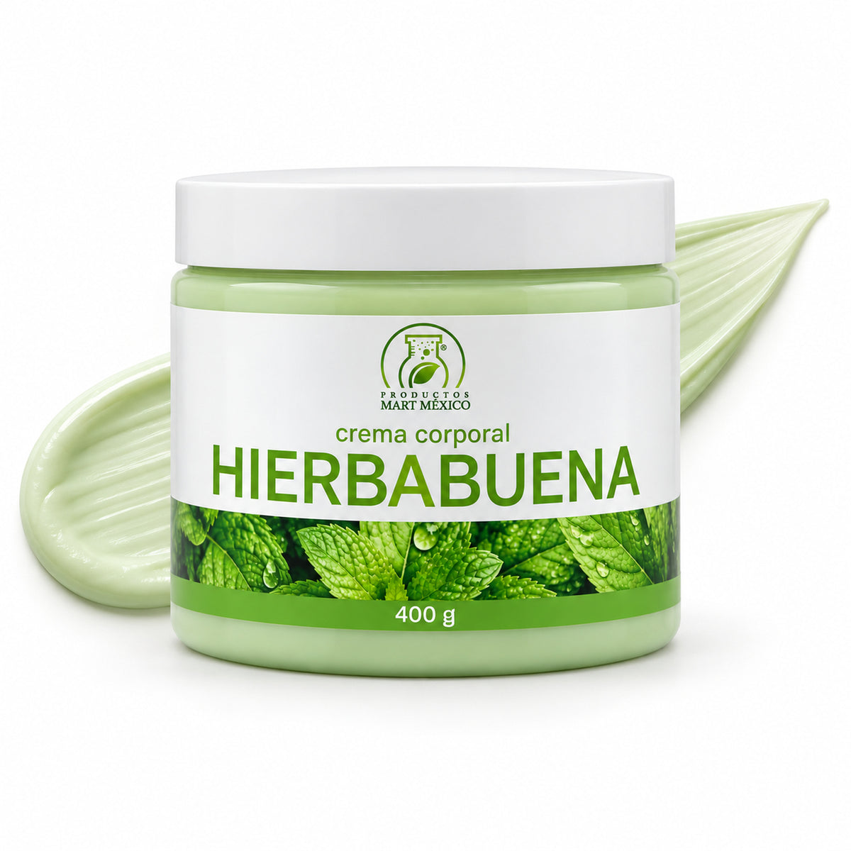 Crema corporal y facial hierbabuena frescura e hidratación
