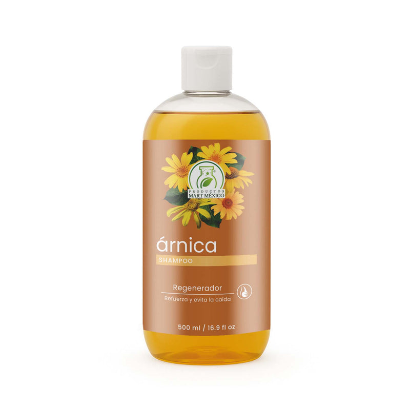 Shampoo de extracto de árnica