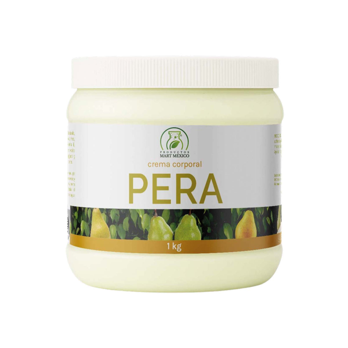 Crema facial y corporal de pera hidratante