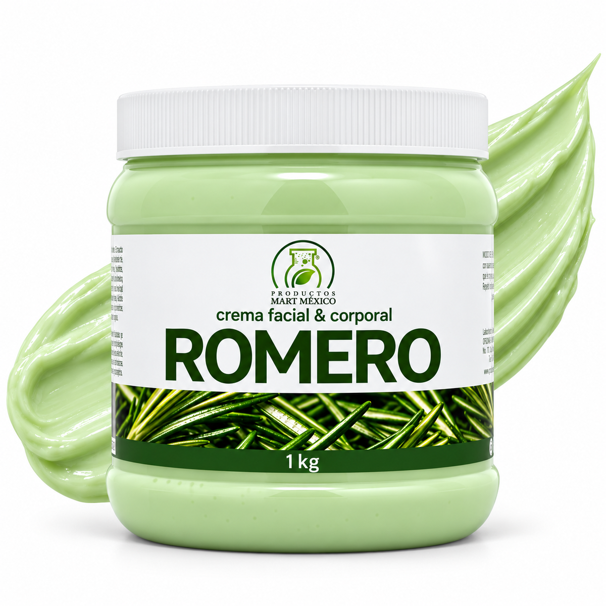 Crema facial y corporal romero purifica e hidrata
