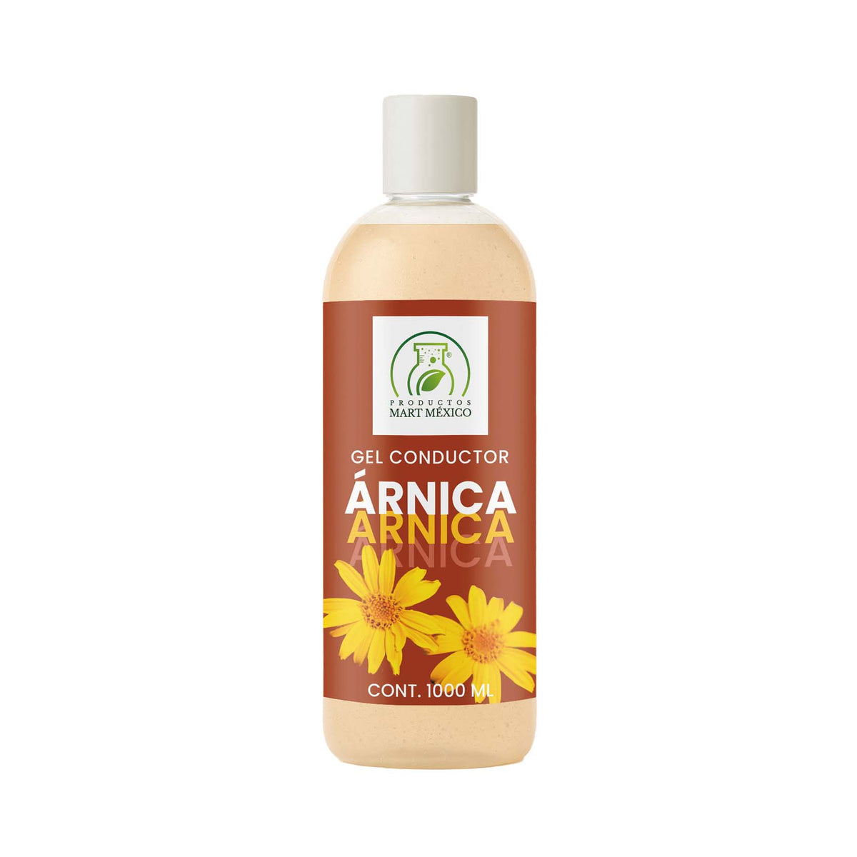 Gel conductor de árnica aparatología