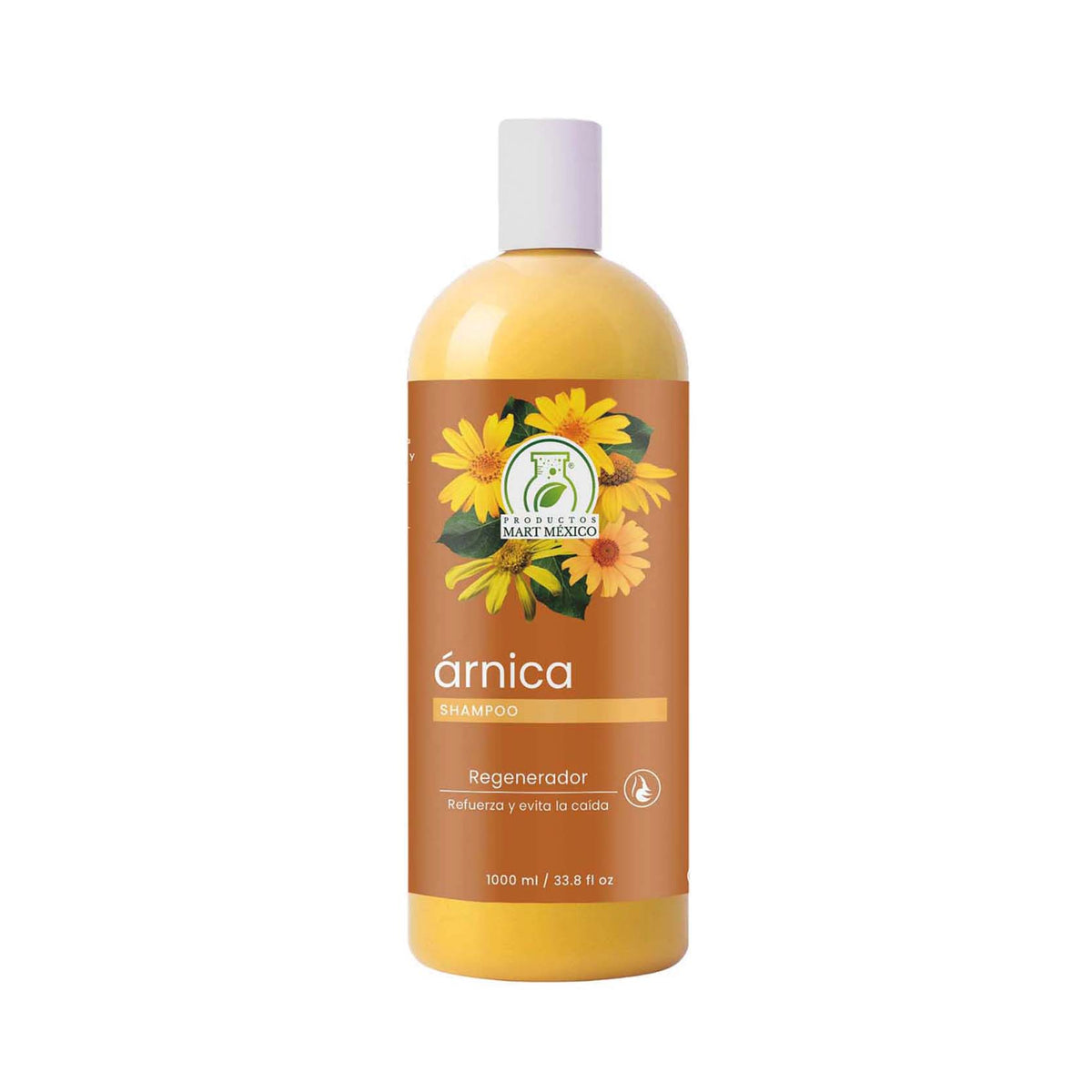 Shampoo de extracto de árnica