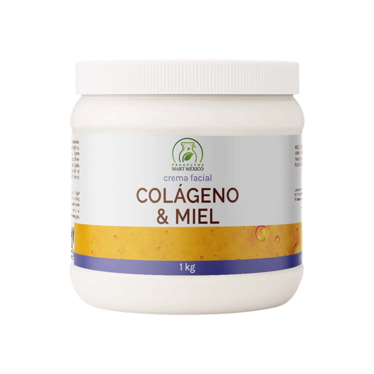 Crema de colágeno con miel antiedad
